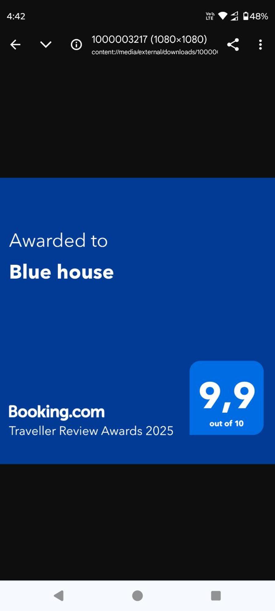 Apartamento Blue House Akritokhórion Exterior foto